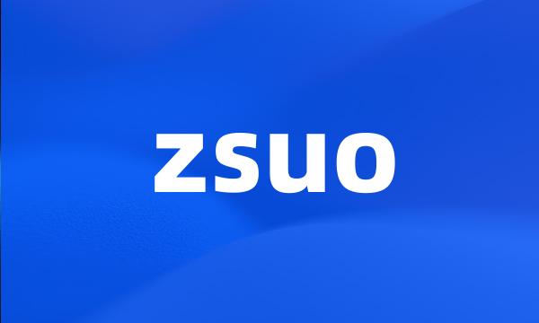 zsuo