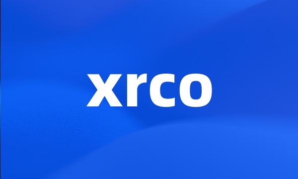 xrco