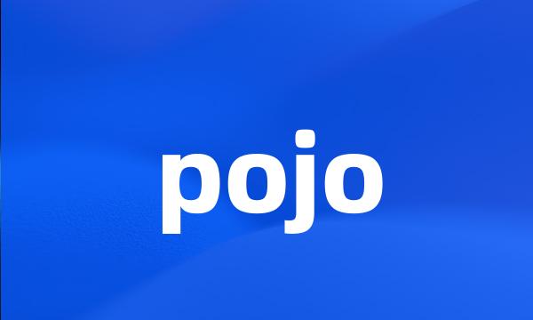 pojo