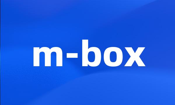 m-box