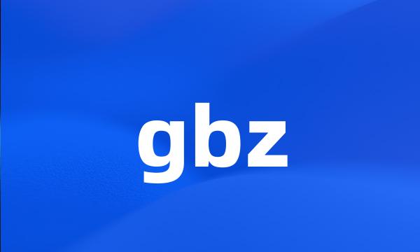 gbz