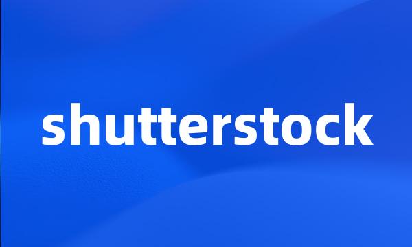 shutterstock