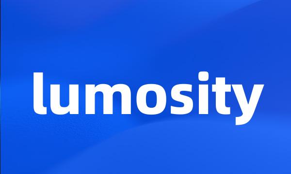 lumosity