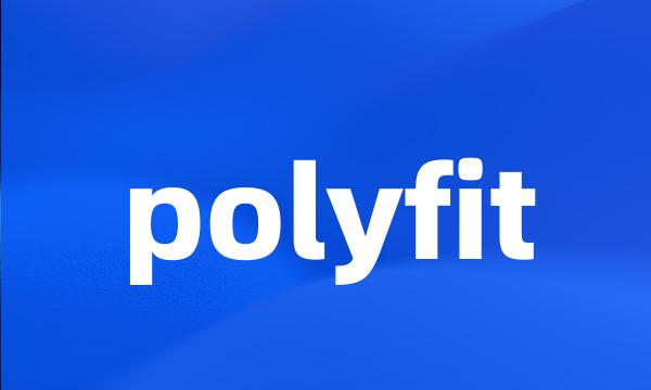 polyfit