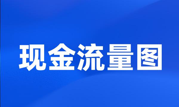 现金流量图