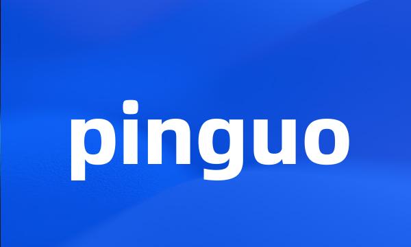 pinguo