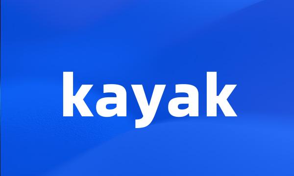 kayak