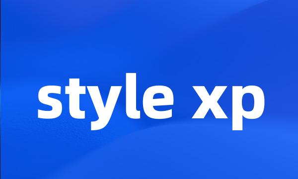 style xp