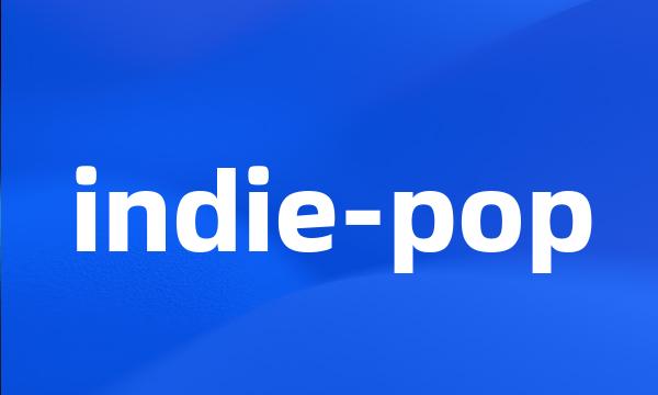 indie-pop