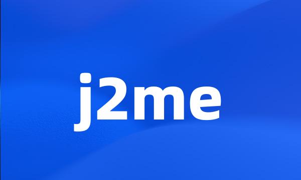 j2me