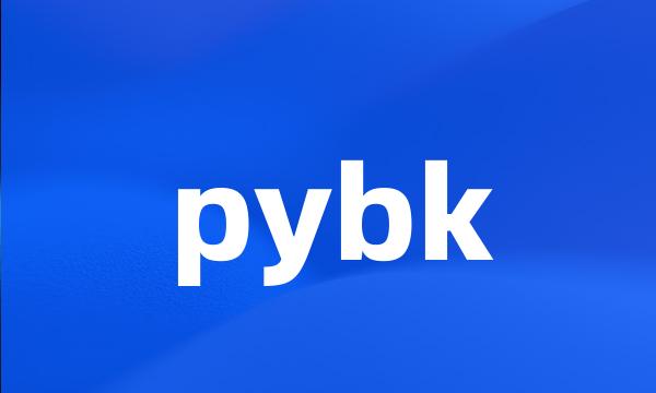 pybk