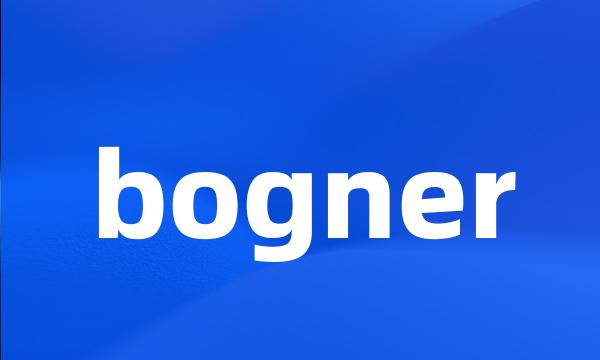 bogner