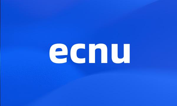 ecnu