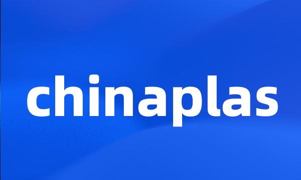 chinaplas