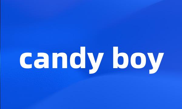 candy boy