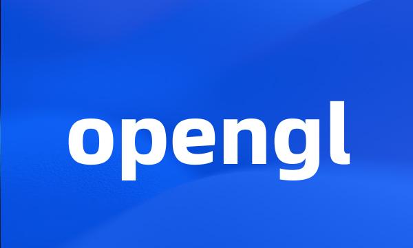 opengl