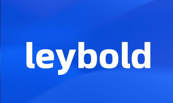 leybold