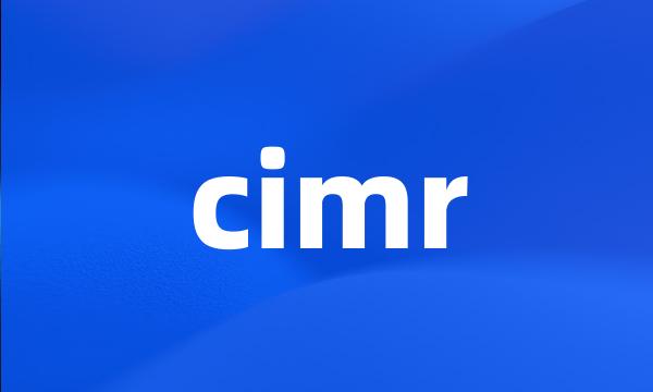 cimr