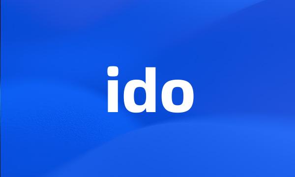 ido