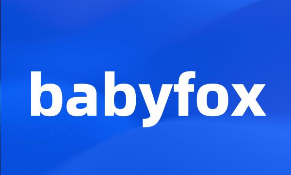 babyfox