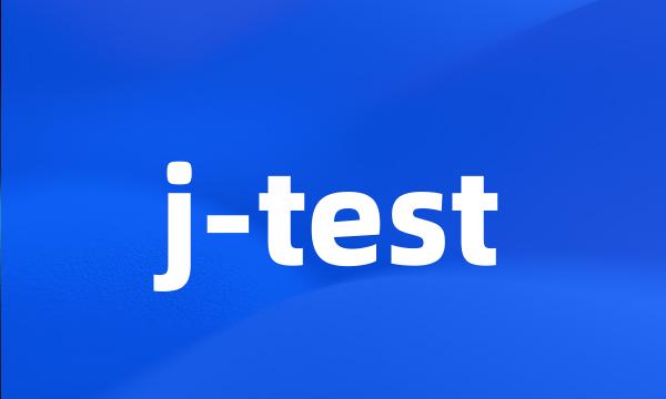 j-test