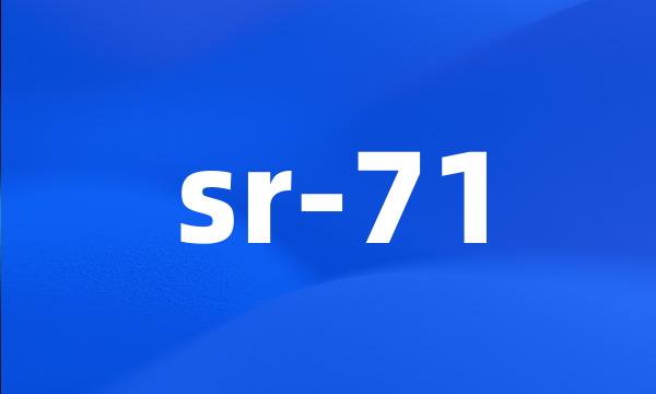 sr-71