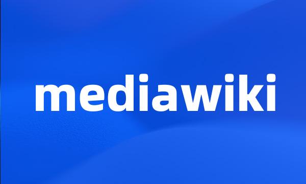 mediawiki