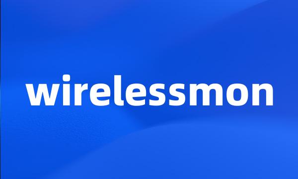 wirelessmon