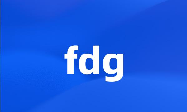 fdg