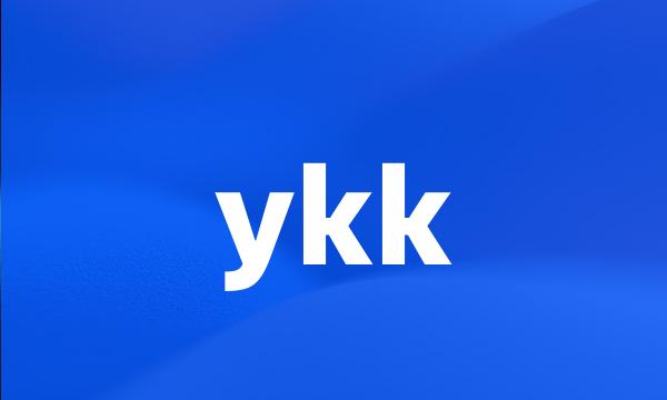 ykk