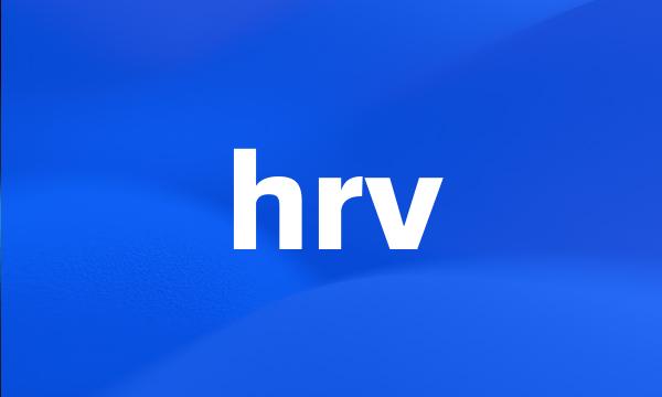 hrv