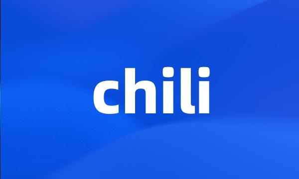 chili