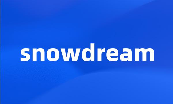 snowdream