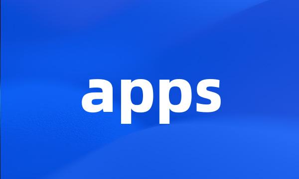 apps