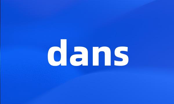 dans