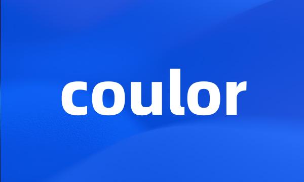 coulor