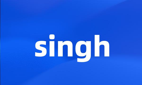 singh