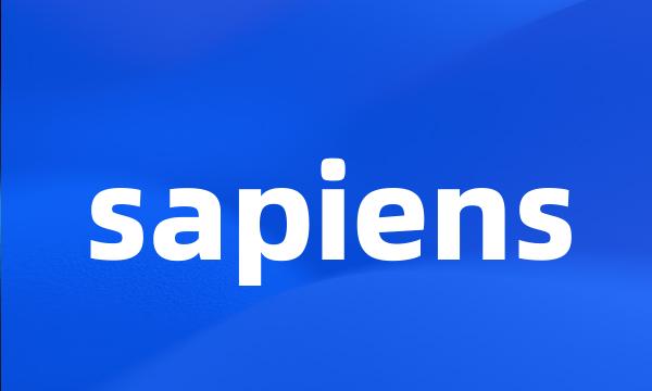 sapiens