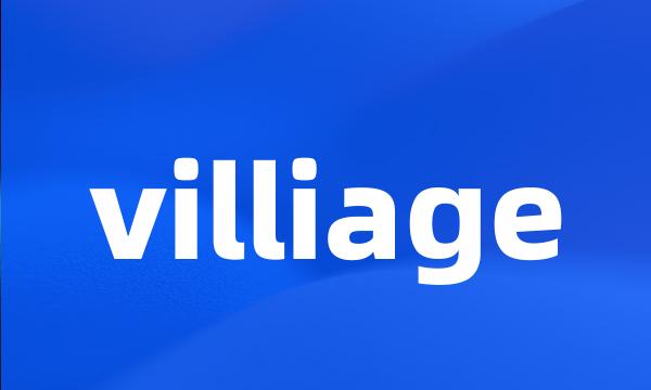 villiage