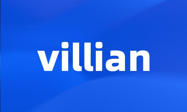 villian