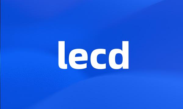 lecd