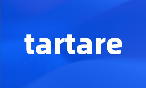 tartare