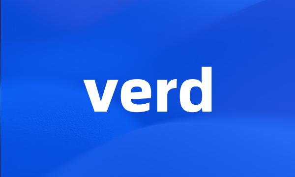 verd