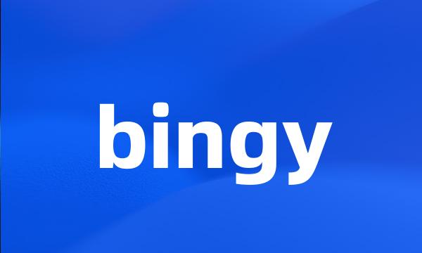 bingy