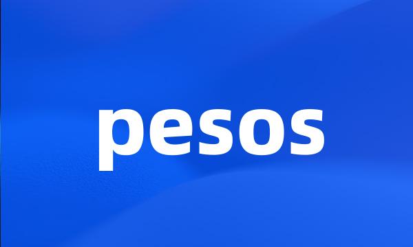 pesos