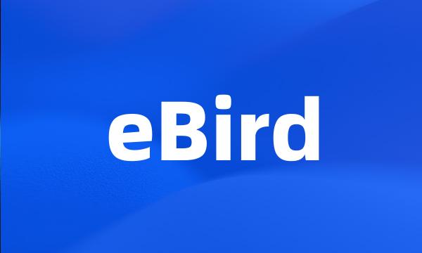 eBird