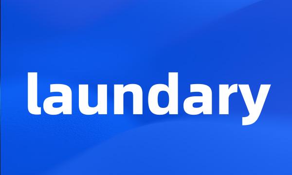 laundary