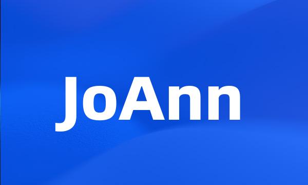 JoAnn