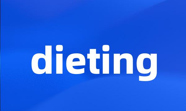 dieting