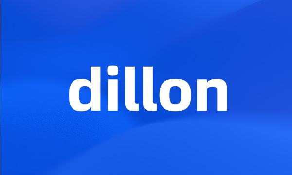 dillon